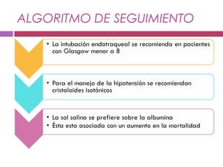 ALGORITMO DE SEGUIMIENTO
 