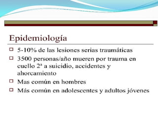 Trauma cuello 