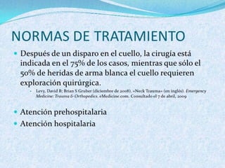 Trauma cuello 