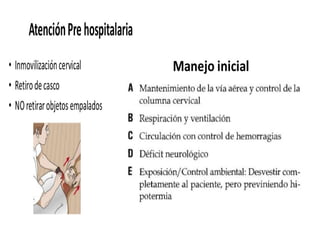 Trauma cuello 