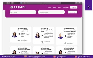 #bedahplastikntt @robertusarian
arian9677@gmail.com @eanplastic
3
 