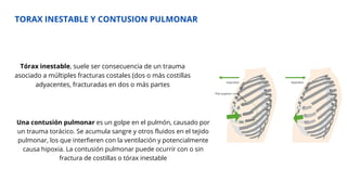 TRAUMA DE TORAX | PDF