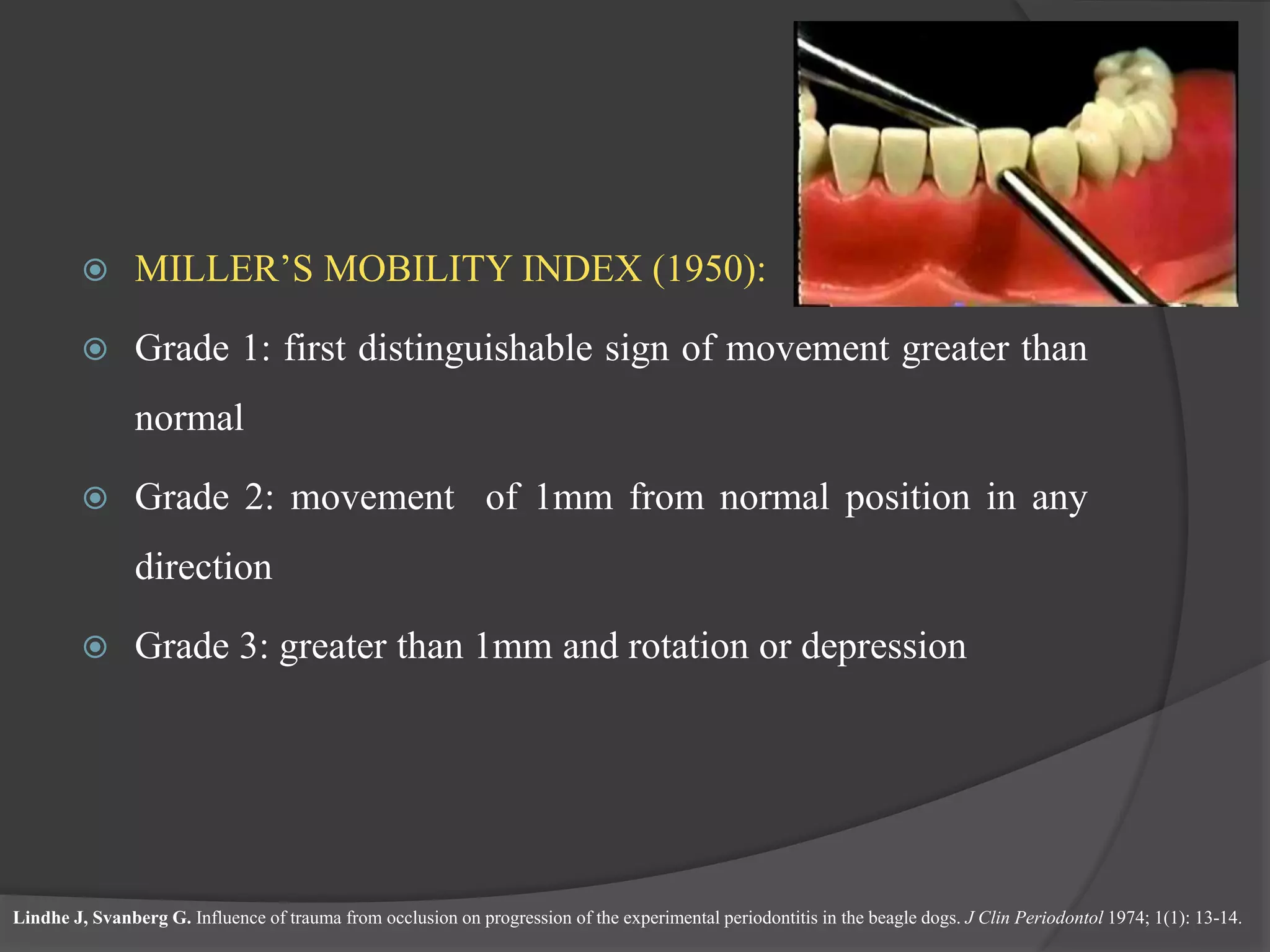Trauma from occlusion | PPT