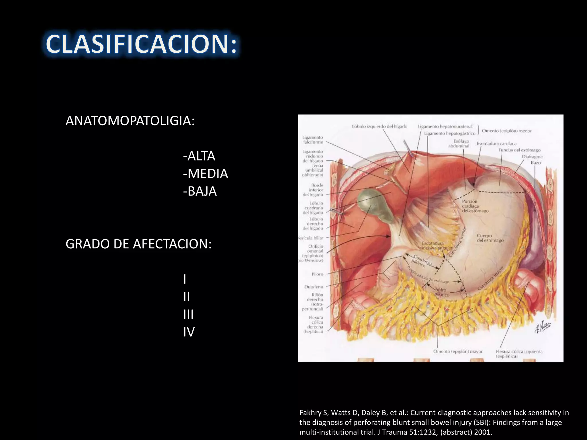 Trauma gastrico | PPTX