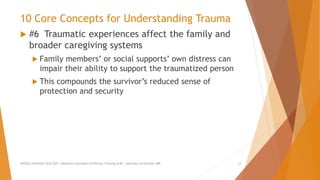Trauma grief and loss | PPT