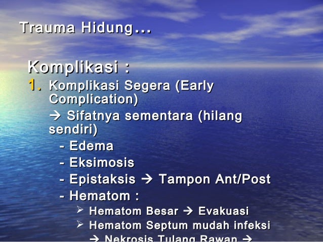 Trauma Hidung