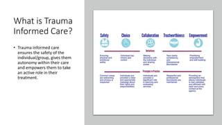 Trauma informed care | PPTX
