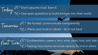 Trauma Informed School Leadership Pptx