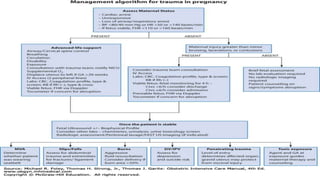 Trauma In Pregnancy Algorithm Trauma in pregnancy | PPTX