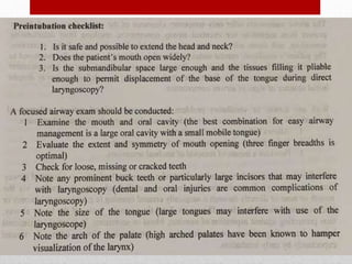 ABC’s
Airway Management
With Cervical Spine
Protection
 