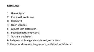 TRAUMA MANAGEMENT For Emergency medical technicians | PPTX