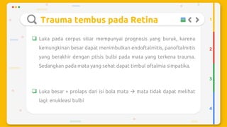 Trauma mekanik mata