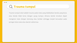 Trauma mekanik mata