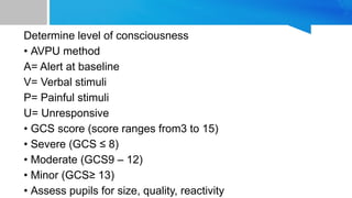 TRAUMA PEDIATRIC in nursing management ppt | PPTX