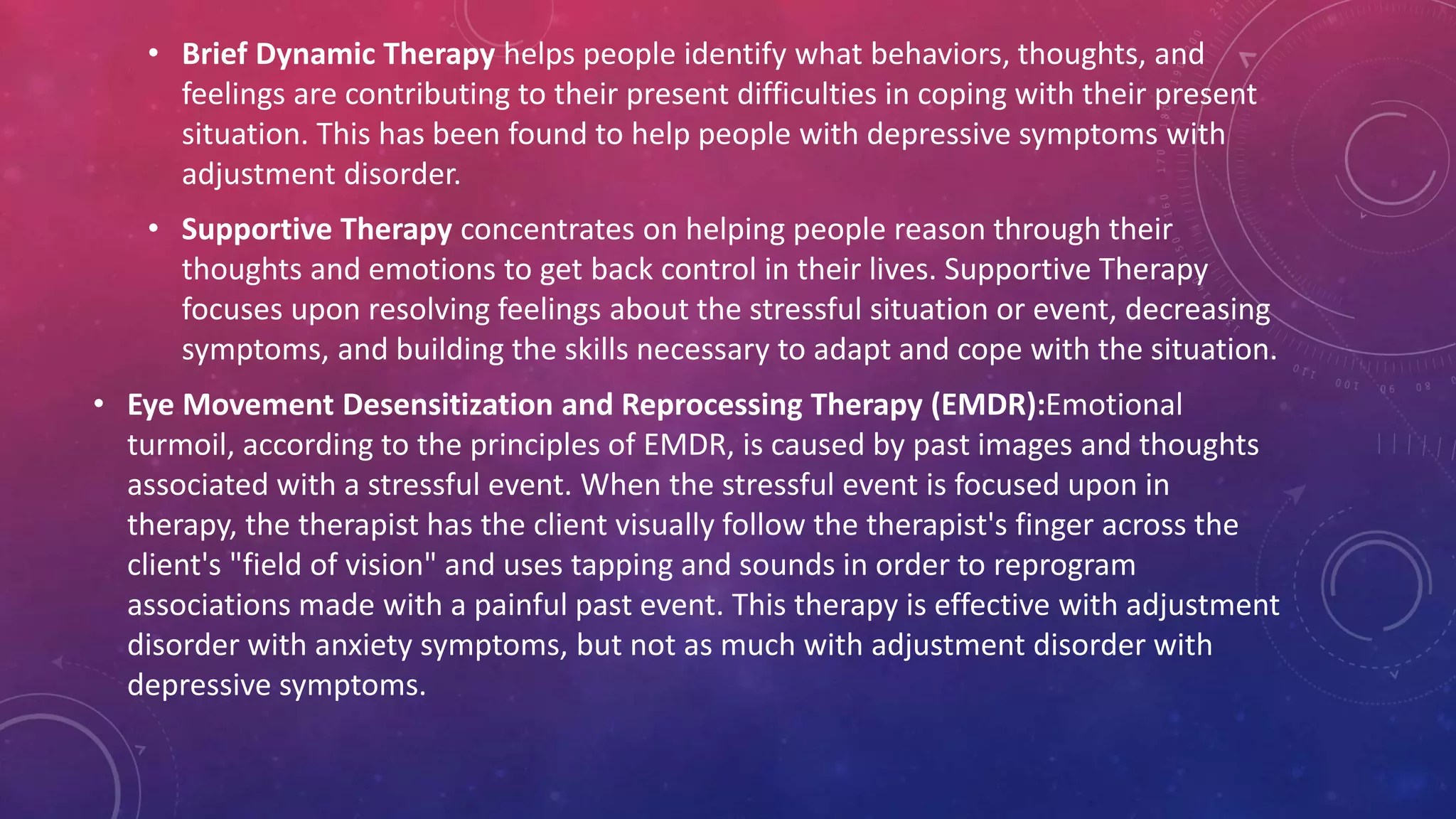 Trauma and stress related disorders | PPTX