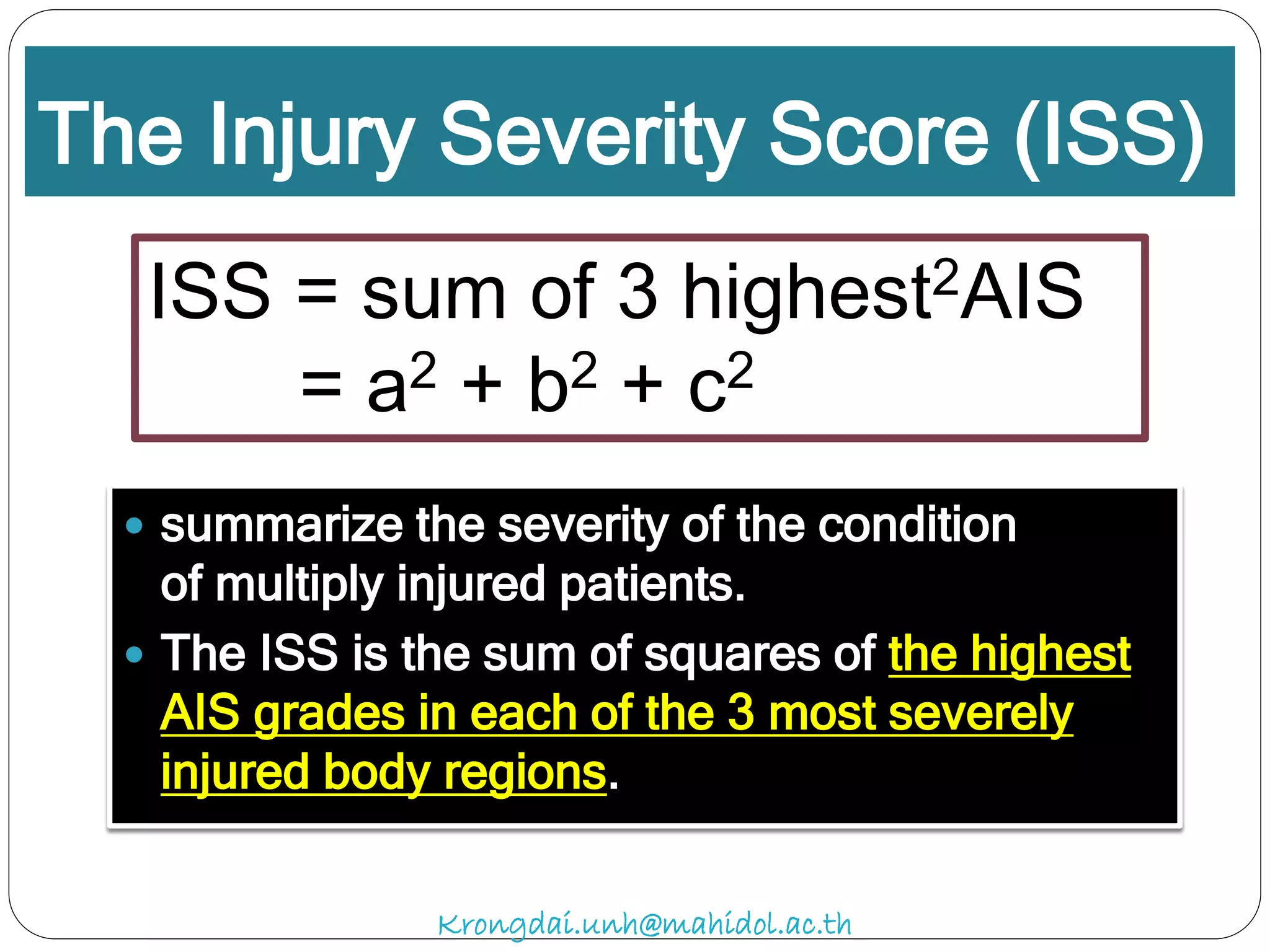 Trauma scoring 23 พค.2558
