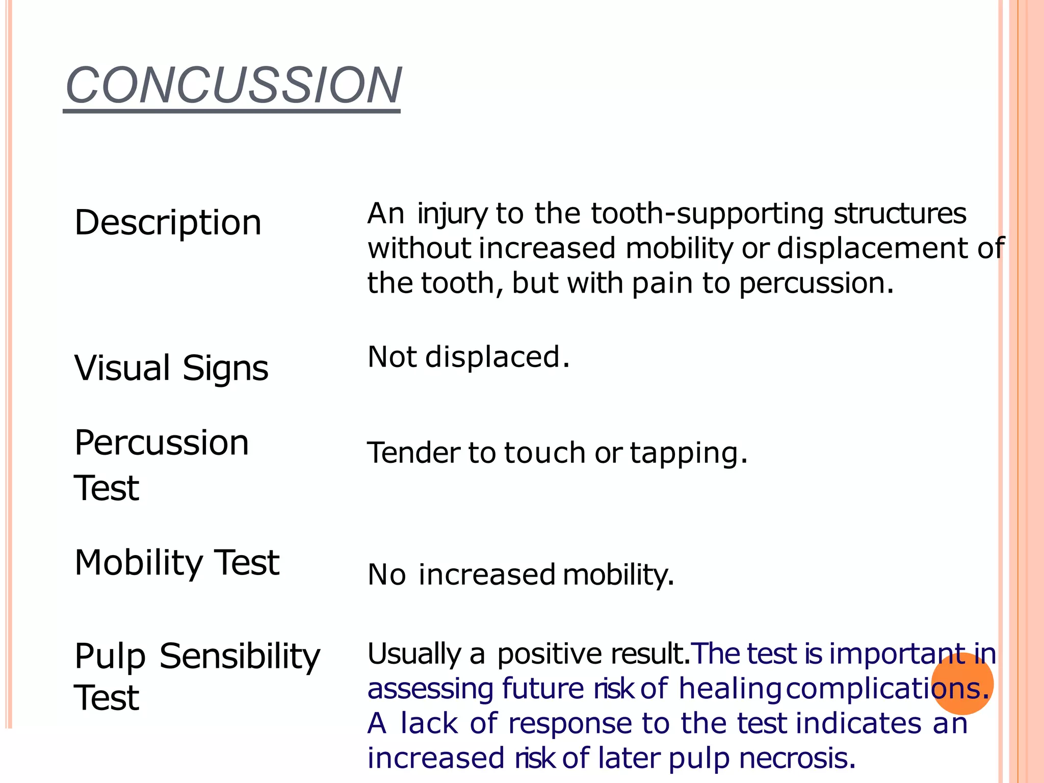 Traumatic injuries in pediatric dentistry | PPTX