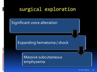 surgical exploration19Dr. Naim Manhas