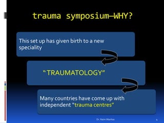    trauma symposium—WHY? 4Dr. Naim Manhas