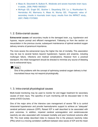 traumatic brain injury in detailed material | PDF