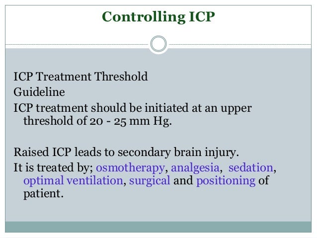 Traumatic brain injury