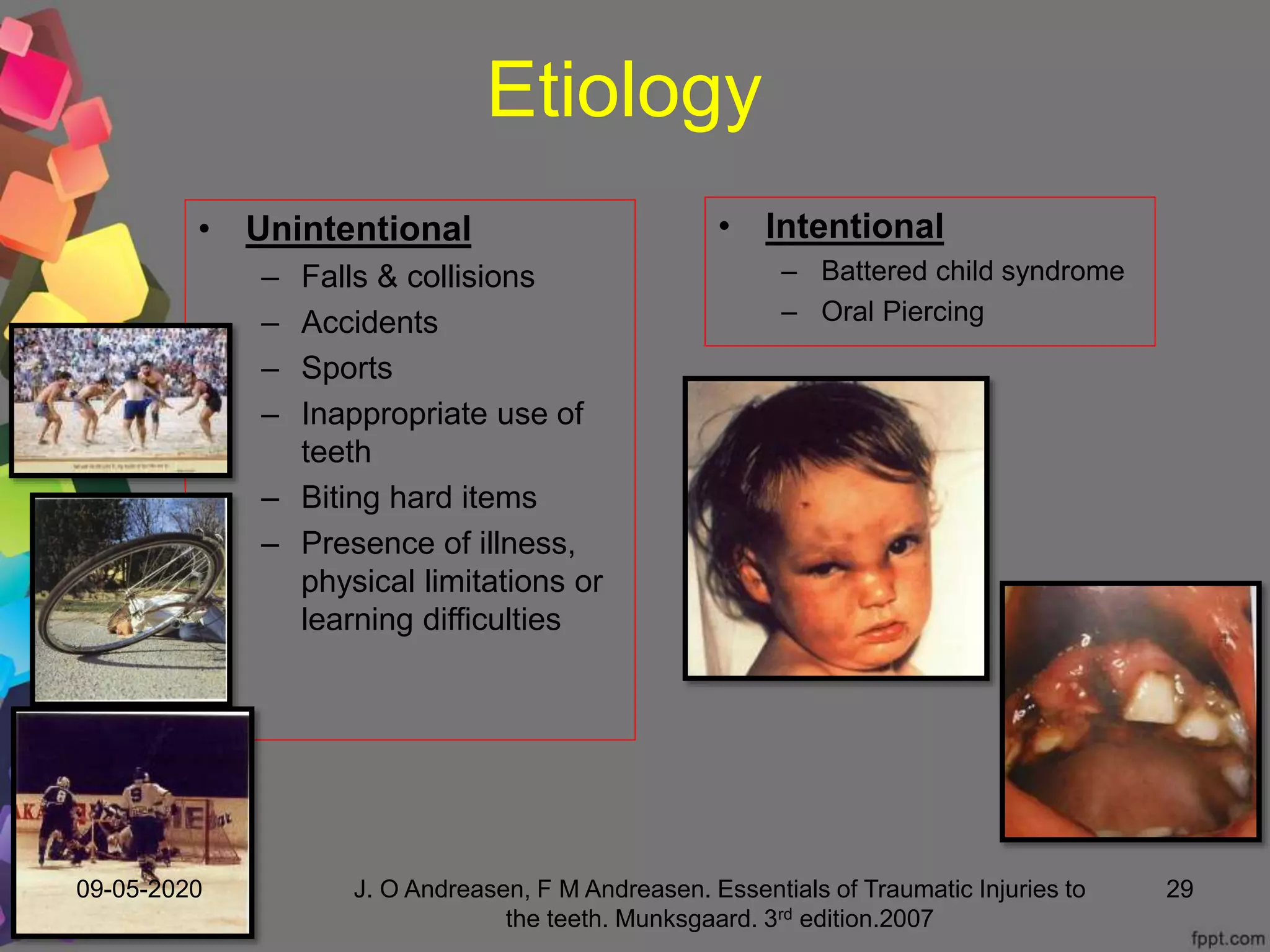 Traumatic Dental Injuries to Permanent Teeth | PPT