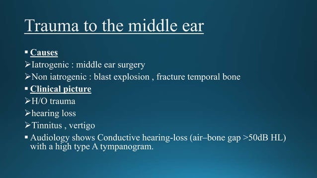 Traumatic ear | PPTX | First Aid | Injuries