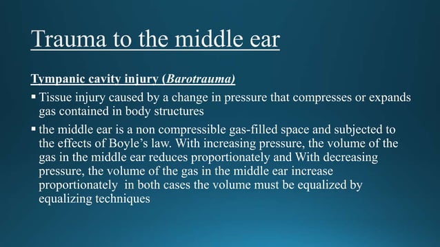 Traumatic ear | PPTX | First Aid | Injuries