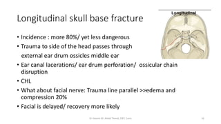 Traumatic ear conditions | PPTX