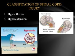 Traumatic head and spinal cord injury | PPTX