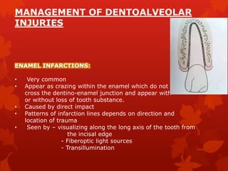Infraction Tooth Traumatic injuries | PPTX