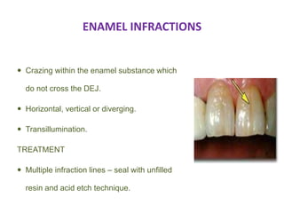Enamel Infarctions TRAUMATIC INJURIES.pptx