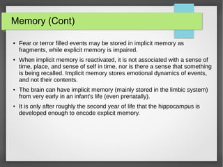 Traumatic Memories | ODP