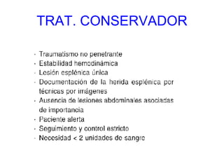 TRAT. CONSERVADOR 