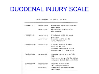DUODENAL INJURY SCALE 