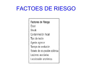 FACTOES DE RIESGO 