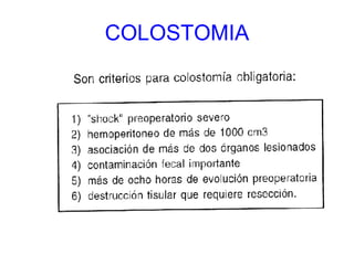 COLOSTOMIA 