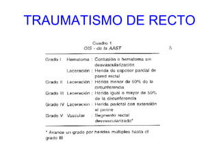 TRAUMATISMO DE RECTO 