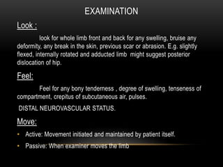 Trauma to extremities (1) | PPTX
