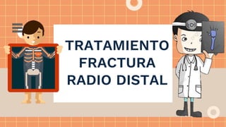 TRATAMIENTO
FRACTURA
RADIO DISTAL
 