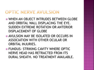 TRAUMA TO THE GLOBE-ocular trauma-1.pptx