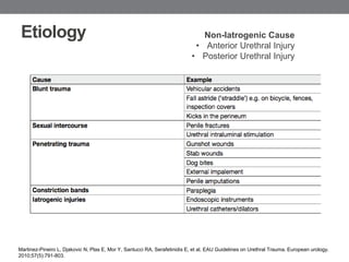 Urethral Trauma | PPTX