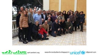 www.apel-pediatri.org www.ferrandoalberto.blogspot.it.									alberto.ferrando1@gmail.com
 