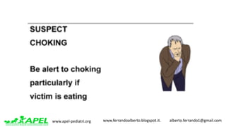 www.apel-pediatri.org www.ferrandoalberto.blogspot.it.									alberto.ferrando1@gmail.com
 