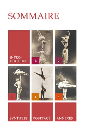 SOMMAIRE
I.	 2.	
5.	4.	3.	
INTRO-
DUCTION
SYNTHÈSE POSTFACE ANNEXES
 