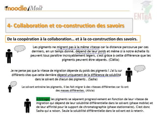4- Collaboration et co-construction des savoirs

De la coopération à la collaboration… et à la co-construction des savoirs.
 