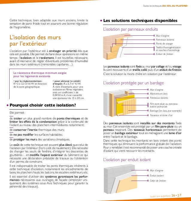 Guide Pratique Isolation Logement par ADEME