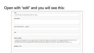Open with “edit” and you will see this:
 