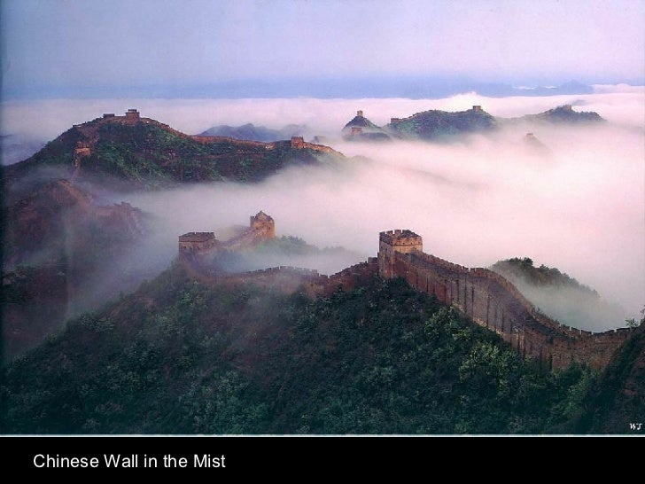 Chinese Wall in the Mist 