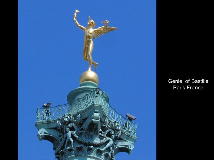 Genie  of Bastille Paris,France 